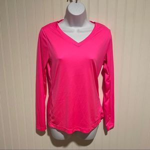 Neon Pink long sleeve shirt